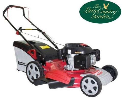 Lawnflite Smart CR48 Comfort 4-in-1 Petrol Push 159cc Lawn Mower 48cm Wide Cut