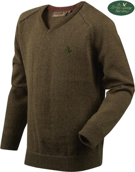 Olive Green Kids Seeland Pullover